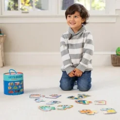 Crocodile Creek - Puzzle 10x2pcs - Lets Begin Vehicles