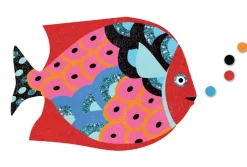 Djeco - Coloured Sand Art Fish Rainbow