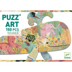 Djeco - Puzzle Art 150 pcs - Whale
