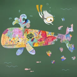Djeco - Puzzle Art 150 pcs - Whale
