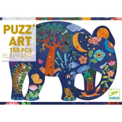 Djeco - Puzzle Art 150pcs - Elephant