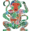 Djeco - Puzzle Art 350pcs - Monkey
