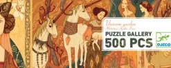 Djeco - Puzzle Gallery 500pcs - Unicorn Lady,