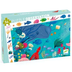 Djeco - Puzzle Observation 54pcs - Aquatic