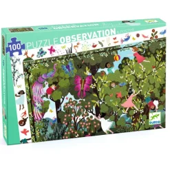 Djeco - Puzzle Observation 100pcs - Garden Play Time