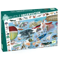 Djeco - Puzzle Observation 200pcs - Aero Club 200pc