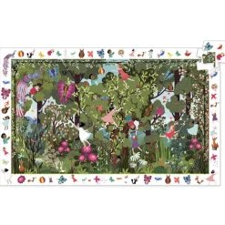 Djeco - Puzzle Observation 100pcs - Garden Play Time