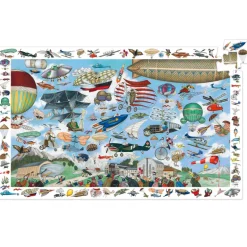 Djeco - Puzzle Observation 200pcs - Aero Club 200pc