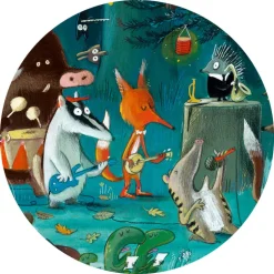 Djeco - Puzzle Observation 35pcs - The Orchestra