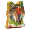 Djeco - Puzzle Silhouette 50pcs - Peter & The Wolf