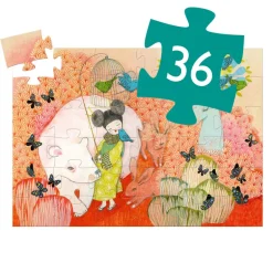 Djeco - Puzzle Silhouette 36pcs - Kokeishi