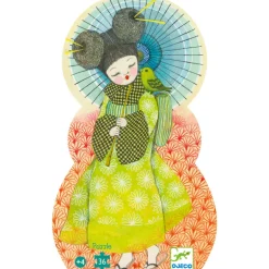 Djeco - Puzzle Silhouette 36pcs - Kokeishi