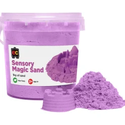 EC - Sensory Magic Sand 1Kg Tub Purple