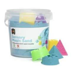 EC - Sensory Magic Sand With Moulds 600G Tub Blue