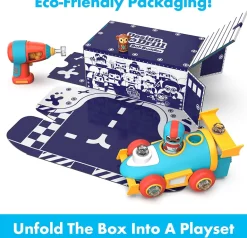 Educational Insights - Design & Drill Bolt Buddies - Race Car