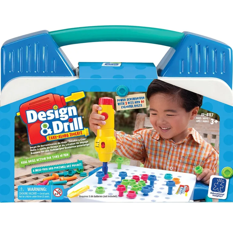 Educational Insights - Design & Drill Take-Along Toolkit