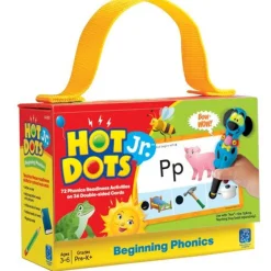 Educational Insights - Hot Dots Jr - Card Set Beginning Phonics
