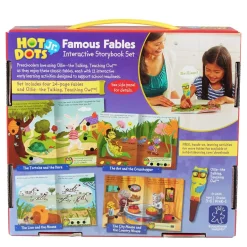 Educational Insights - Hot Dots Jr - Famous Fables Interactive Storybook Set