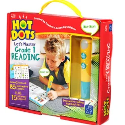 Educational Insights - Hot Dots LetS Master Grade 1 Reading