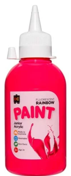 Edvantage - Fluorescent Paints 250ml - Pink