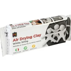 Edvantage - Air Dry Clay 500gm - White