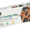 Edvantage - Air Dry Clay 500gm - Terracotta