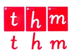 Edvantage - Alphabet Lower Case Stencils Set