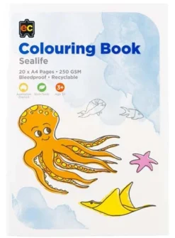 Edvantage - Colouring Book - Sealife