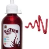 Edvantage - Glitter Paints 250ml - Red
