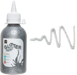 Edvantage - Glitter Paints 250ml - Silver