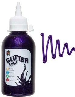 Edvantage - Glitter Paints 250ml - Fairy Purple