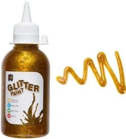 Edvantage - Glitter Paints 250ml - Gold