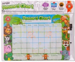 Edvantage - Magnetic Rewards Chart - Jungle