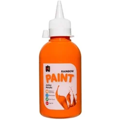 Edvantage - Rainbow Paints 250ml - Orange