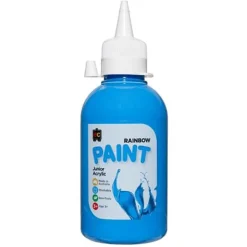 Edvantage - Rainbow Paints 250ml - Sky Blue