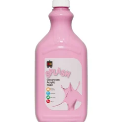 Edvantage - Splash Classroom Acrylic Paint 2Ltr - Cupcake Pink