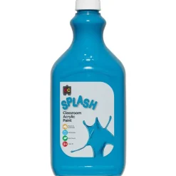 Edvantage - Splash Classroom Acrylic Paint 2Ltr - Peppermint Turquiose