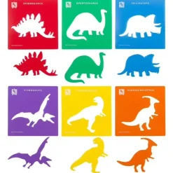 Edvantage - Stencil Sets - Dinosaurs