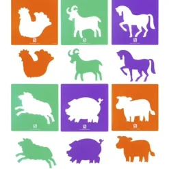 Edvantage - Stencil Sets - Farm Yard