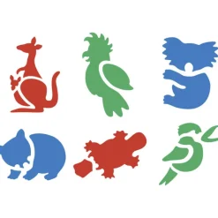 Edvantage - Stencil Sets - Australian Animals Series 1