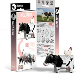 EUGY - Holstein Friesian Cow 3D Puzzle