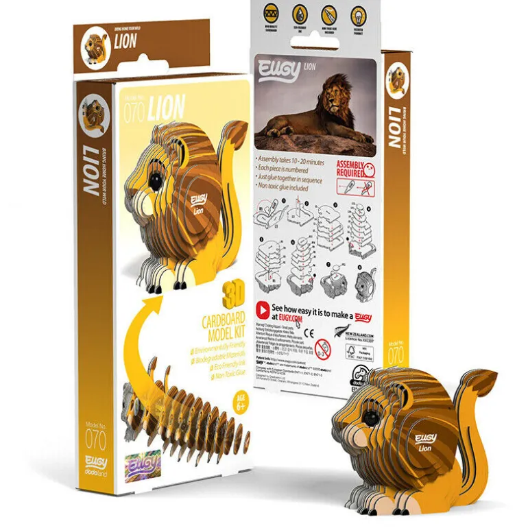 EUGY - Lion 3D Puzzle