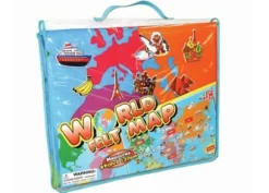 Felt Creations - Felt World Map