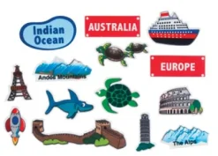 Felt Creations - Felt World Map