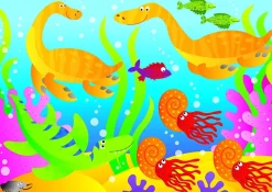 Galt - 4 Puzzles In a Box - Dinosaurs