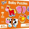 Galt - Baby Puzzles - Farm