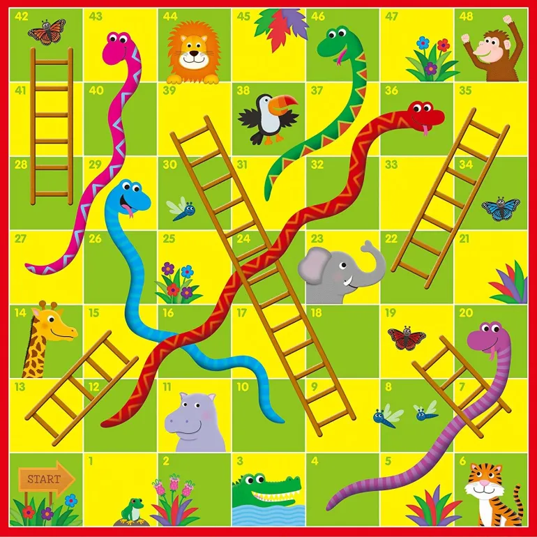 Galt - Giant Snakes and Ladders Puzzle