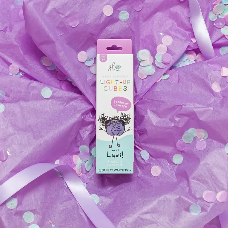 Glo Pals - Light Up Cubes Lumi (Purple)