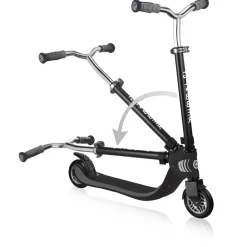 Globber - FLOW 125 Foldable Scooter - Black/Grey