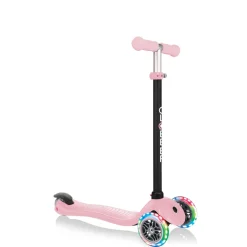 Globber - Go UP Sporty with LIGHTS Scooter - Pastel Pink